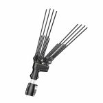 Abbacchiatore Olivgreen 700Plus Minelli con asta telescopica e cavo da 15 Mt - immagine 2