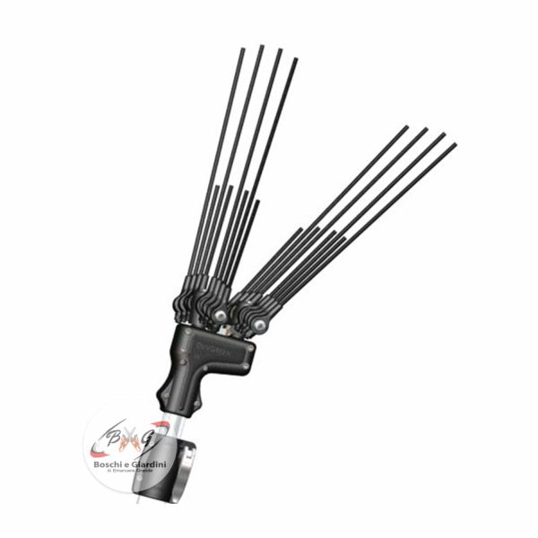 Abbacchiatore Olivgreen 700Plus Minelli con asta telescopica e cavo da 15 Mt