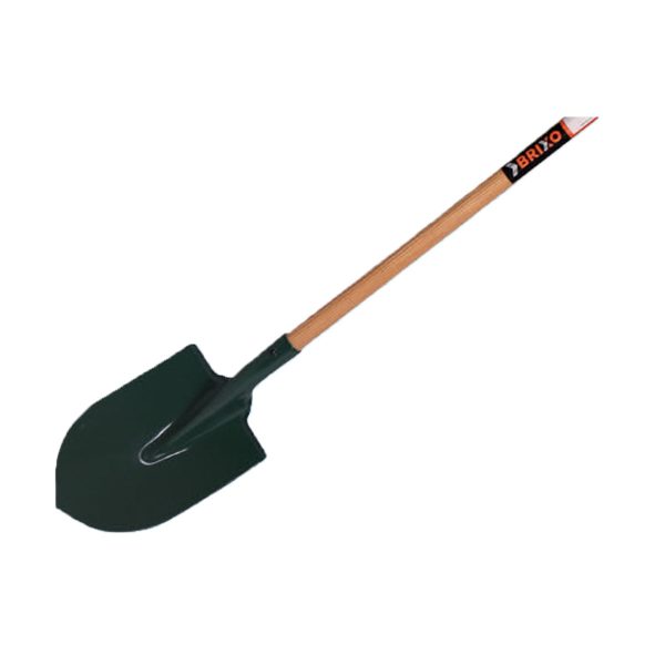 Badile da giardino con manico in legno di faggio