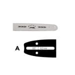 Barra per motosega Errezeta passo 3-8 spessore 1.3 mm da 56 maglie