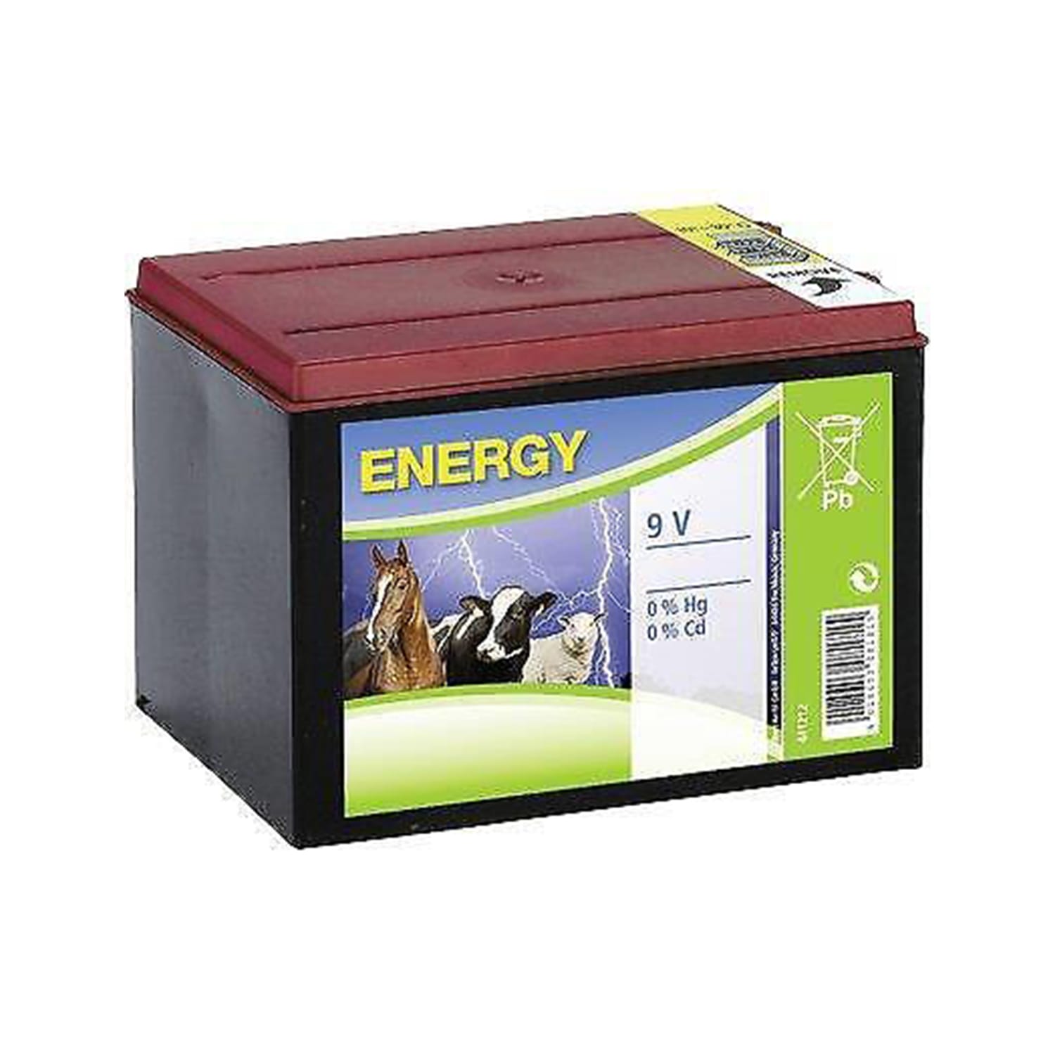 Batteria-a-secco-per-elettrorecinzioni-da-9V-e-90Ah Batteria a secco per elettrorecinzioni da 9V e 90Ah - immagine 1