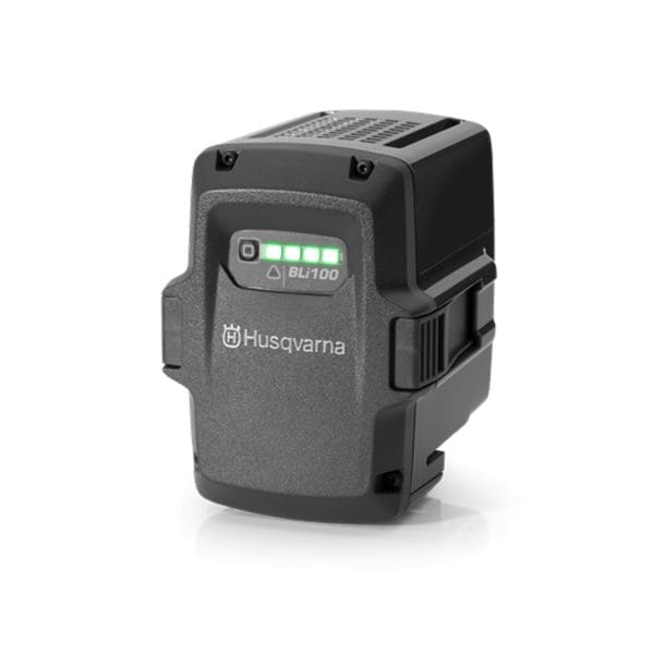 Batteria ricaricabile Husqvarna BLi100 consente fino a 1500 ricariche