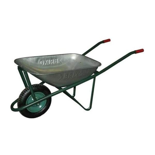 Carriola standard Brixo con vasca zincata con capienza da 80 lt