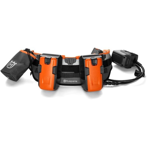 Cintura porta batterie Husqvarna con kit adattatore - PRODOTTO TENUTO ESPOSTO
