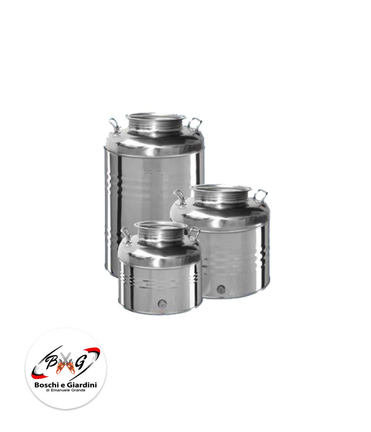 Contenitori-Acciaio-Inox-Lt.50 Contenitori Acciaio Inox Lt.50 - immagine 1