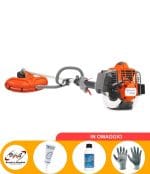 Decespugliatore a scoppio professionale Husqvarna 243RJ cilindrata 40.1cc