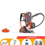 Decespugliatore a zaino Husqvarna 553RBX con cilindrata da 50.6 cc