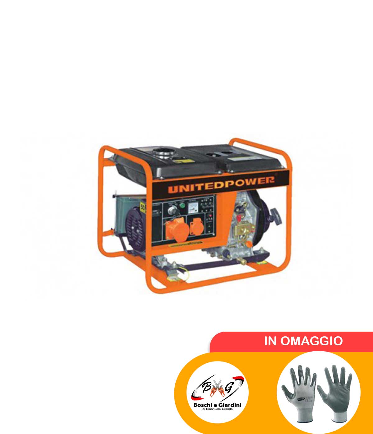 Generatore-di-corrente-Trifase-DG5500TAE-Diesel-con-cilindrata-418-cc Generatore di corrente Trifase DG5500TAE Diesel con cilindrata 418 cc - immagine 1