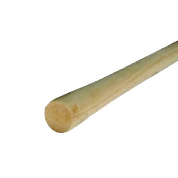 Manico per zappe Brixo in legno di faggio 140cm diametro 30mm