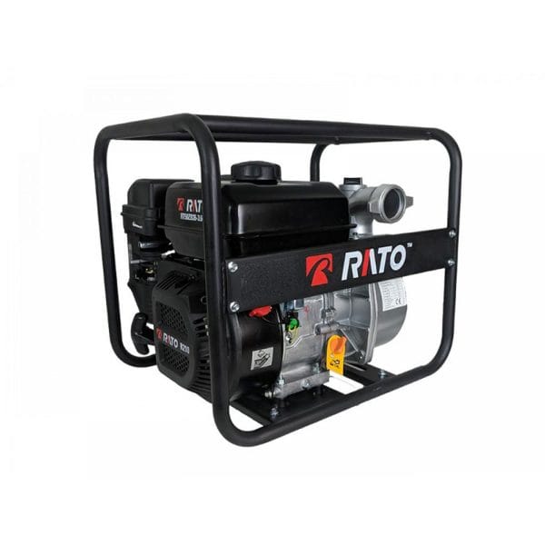 Motopompa autoadescante Rato RT80Z a benzina con cilindrata da 212 cc