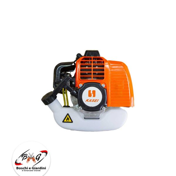 Motore Kasei per decespugliatore a ruote cilindrata 52cc scarico laterale