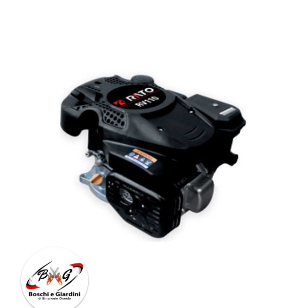 Motore Rato RV110 con cilindrata da 113 cc e albero verticale per trattorini