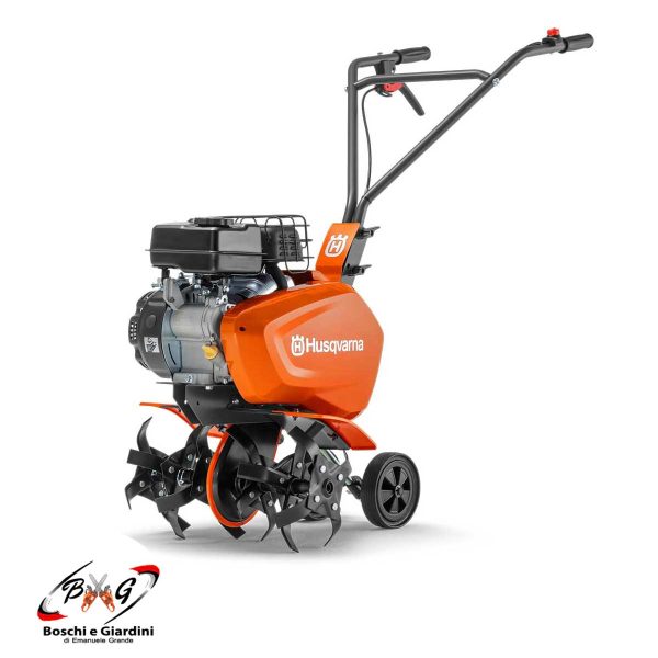 Motozappa Husqvarna TF120 con motore Rato e cilindrata da 79 cm3