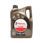 Olio motore Total 15W40 tanica 4 litri per motori diesel e benzina standard ACEA