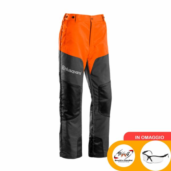 Pantalone antitaglio Classic Husqvarna taglia 52 - Classe 1 (20 m-s)