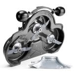 Piatto di taglio Husqvarna Combi da 103 cm per trattorini rasaerba - immagine 2