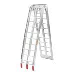 Rampa pieghevole lunghezza totale 226cm e larga 30 cm-portata 340 Kg a rampa