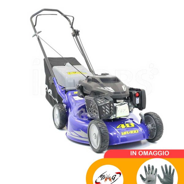 Rasaerba Yamaha YR480 a spinta con larghezza di taglio da 47 cm
