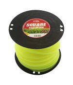 Rotolo di filo da 2 Kg-260 mt Giallo diametro 2.7 mm quadrato - immagine 2