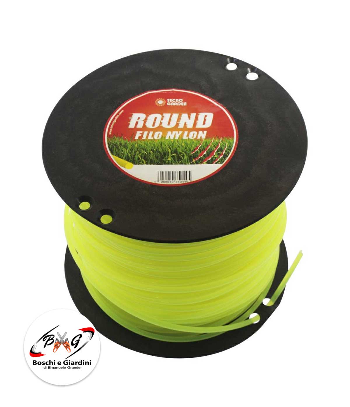 Rotolo-filo-da-2Kg-210-mt-Giallo-diametro-3.3-mm-tondo Rotolo filo da 2Kg-210 mt Giallo diametro 3.3 mm tondo - immagine 1
