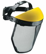 Visiera protettiva con schermo in Rete per decespugliatore