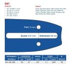 Barra per motosega da potatura Maya passo 1-4 mini spessore 1.1 mm da 52 maglie