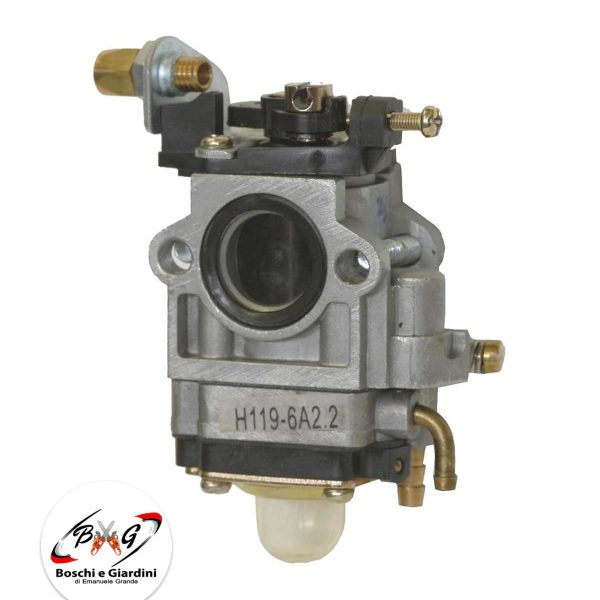 Carburatore per decespugliatore da 43 cc con vite carburazione