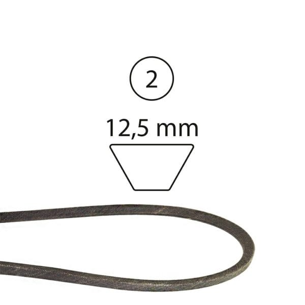Cinghia trattorino Stiga J92-92 cambio Tuff Torq dopo il 2001
