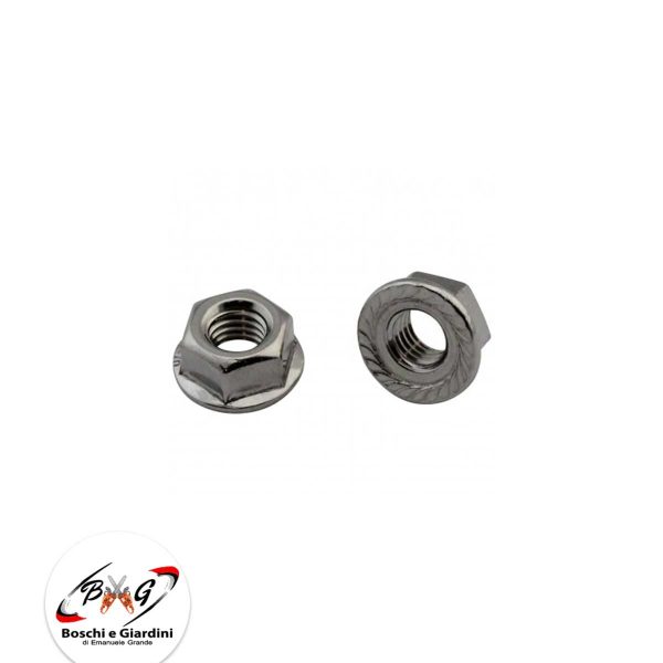 Dado carter barra motosega M8X1.25 adattabile per Alpina