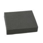 Filtro aria in spugna adattabile a vari motori misure 125x110x25 mm