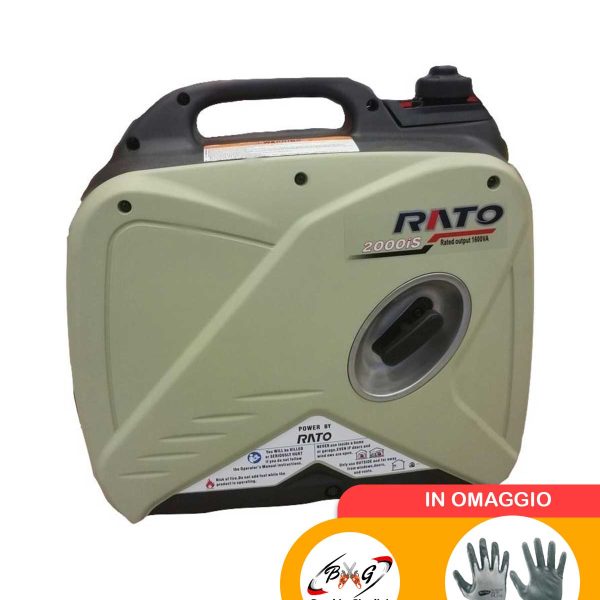 Generatore inverter R2000IS da 1.6 kW con motore a benzina 4 tempi