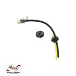 Gommino passatubi a 2 fori decespugliatori Kasei diametro 21.8 mm tubi 4.5/6 mm