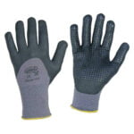 Guanti da lavoro antiscivolo Tecnologic con palmo puntinato in PVC