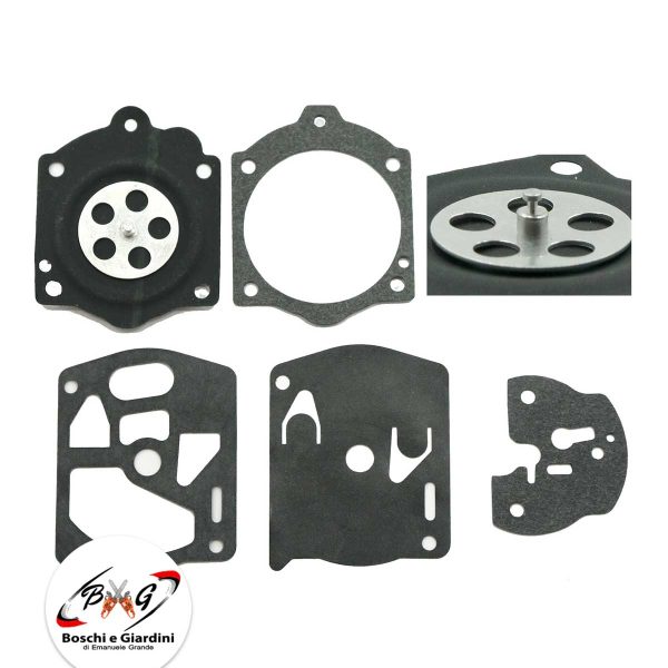 Kit membrane per carburatore Walbro D1 WS per motoseghe e decespugliatori