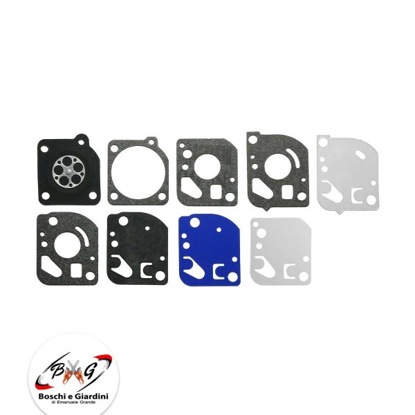 Kit membrane per carburatore Zama C1U e C1Q
