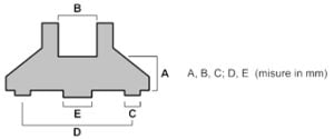 Mozzo standard completo di bullone lama rondelle frizione e rondella elastica 1 mozzi 1