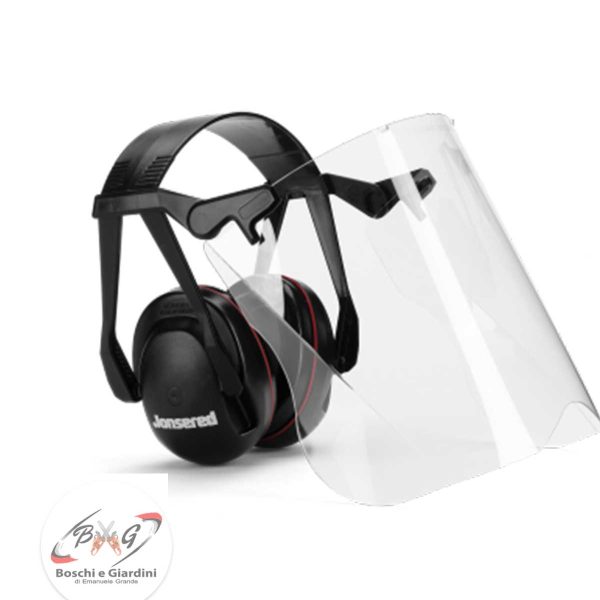 Cuffie antirumore con visiera in perpex Jonsered