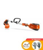 Decespugliatore a batteria Husqvarna + batteria Bli10 e caricabatterie QC80 - immagine 2