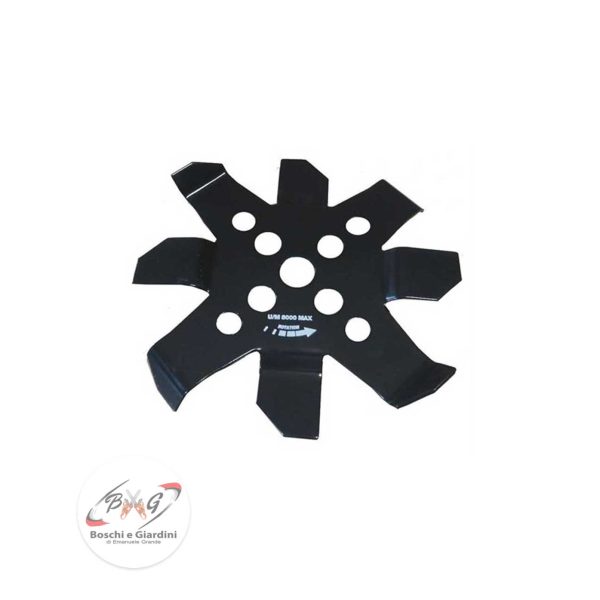 Disco per decespugliatore Forestal a 8 denti - trincione