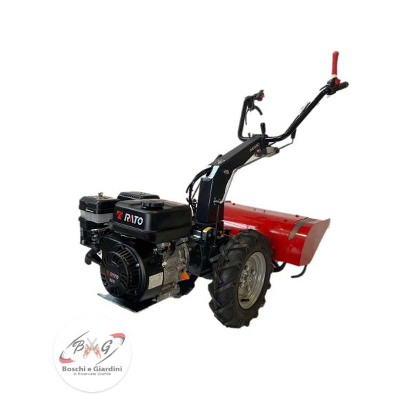 Motocoltivatore MC650 con motore Rato R210 da 212 cc con fresa