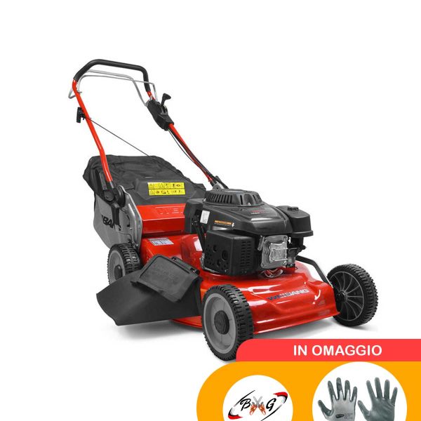 Rasaerba Weibang trazionata con funzione 3 in 1 e taglio da 53 cm