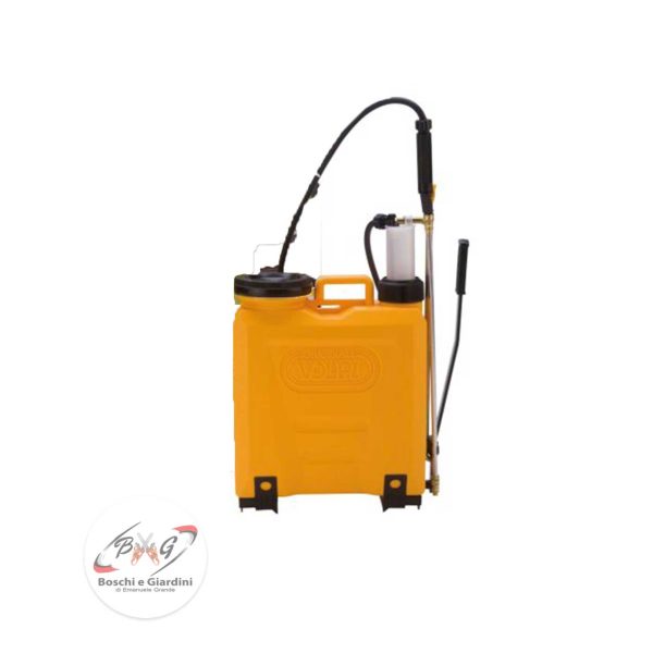 Pompa irroratrice a zaino Originale Volpi da 12 Lt con pompante in plastica