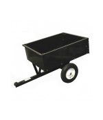 Carrello per trattorini tagliaerba ribaltabile con portata massima di 180 Kg - immagine 2