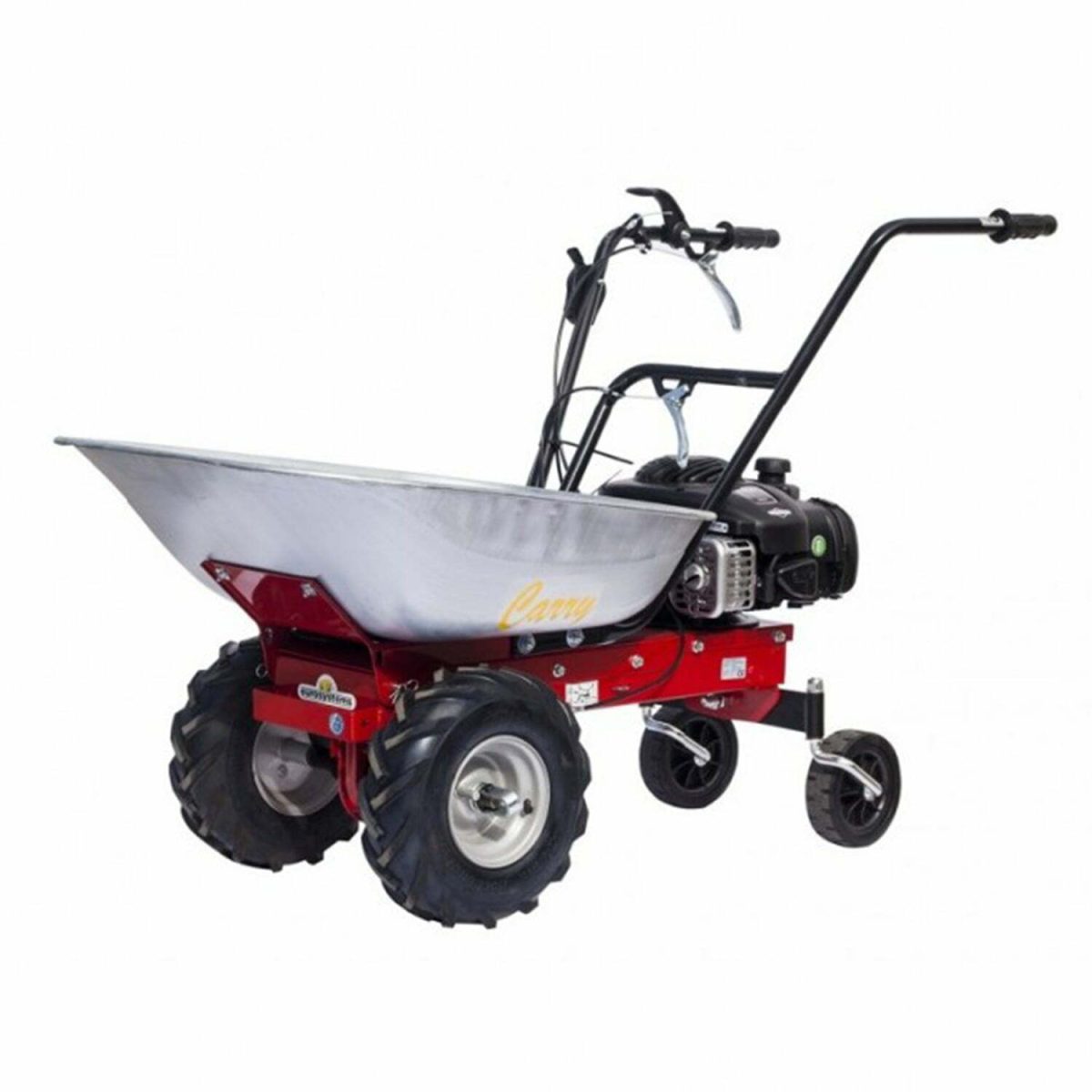 Motocarriola Eurosystems Carry Ral300 con motore B&S 450E - vasca ribaltabile - immagine 2