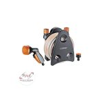 Mini-set Claber dotato di 10 mt di tubo, raccordi e pistola con getto a doccia