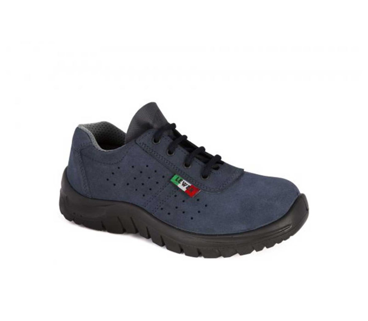 Scarpa bassa antinfortunistica Lewer S1P con puntale in acciaio fodera Air Plus - immagine 2