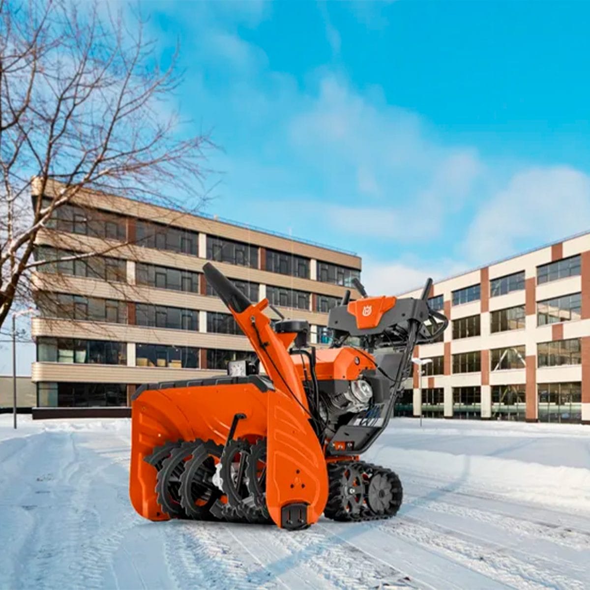 Spazzaneve Husqvarna ST 427T cilindrata da 369 cc e larghezza utile da 69 cm - immagine 3
