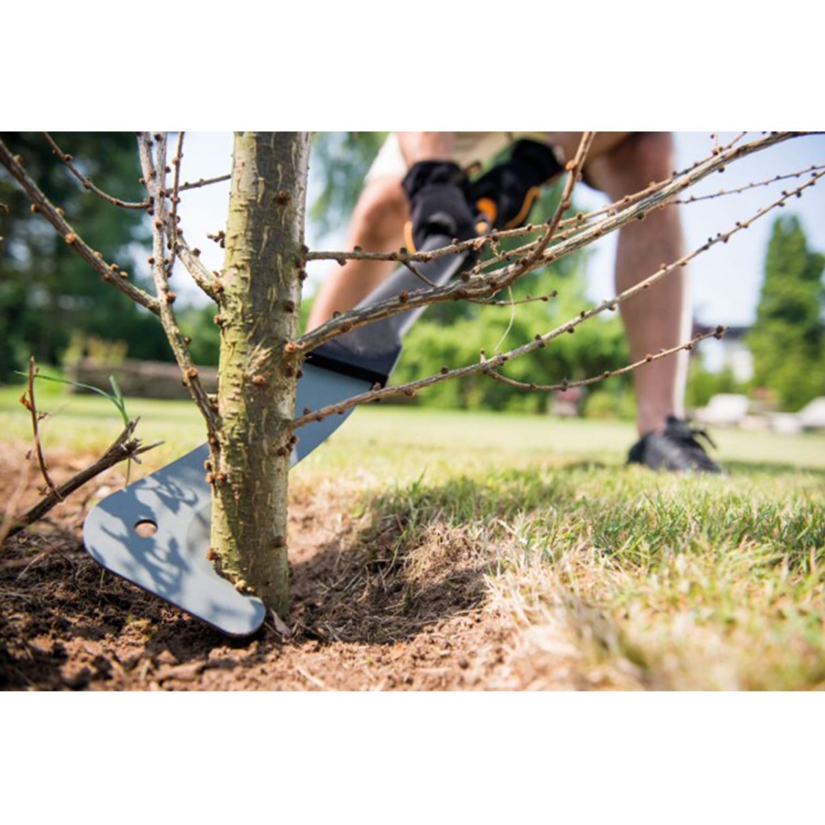 Roncola Fiskars WoodXpert XA23 da 943 mm - roncola con materiale in acciaio - immagine 3