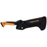 Falce seghettata Fiskars CL521 lama in acciaio temperato e rivestimento antiruggine - immagine 2