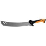 Fiskars Machete Solid per tagliare e sfoltire con lama da 38 cm in acciaio